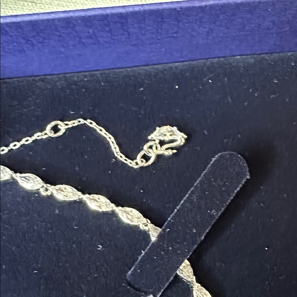 Swarovski Louison Necklace 
White, Rhodium plated - Picture 8 of 9